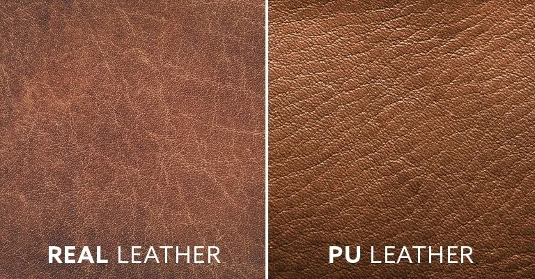 PU Leather vs. Real Leather PU Leather vs. Real Leather