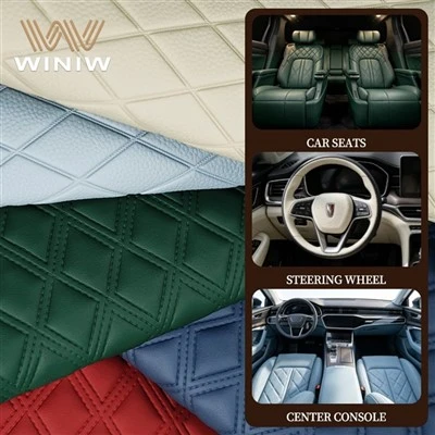 PVC-microvezelleer – Vlekbestendig synthetisch leer voor autostoelen